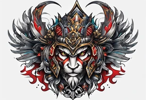 Warrior tattoo idea
