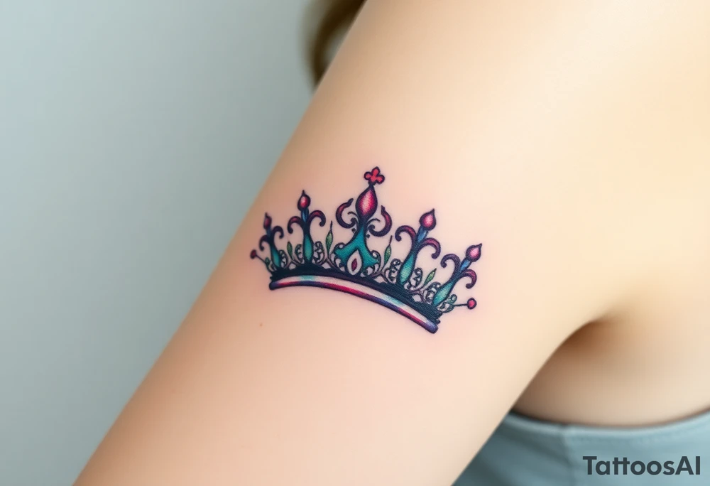 Royalty crown tattoo idea