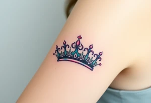 Royalty crown tattoo idea