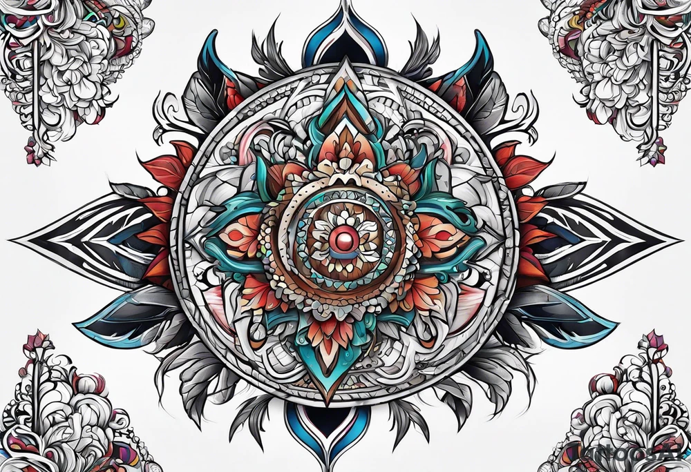 Athabascan tattoo idea