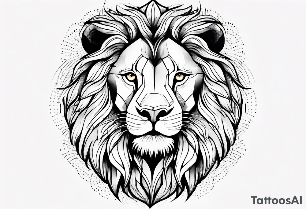 Christian god tattoo idea