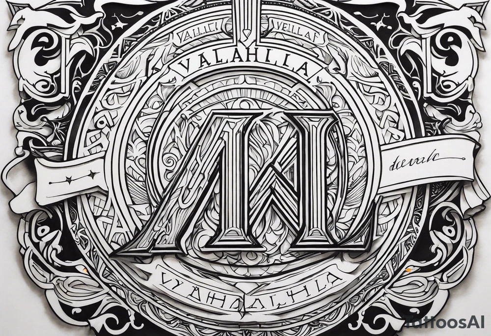 Valhalla tattoo idea