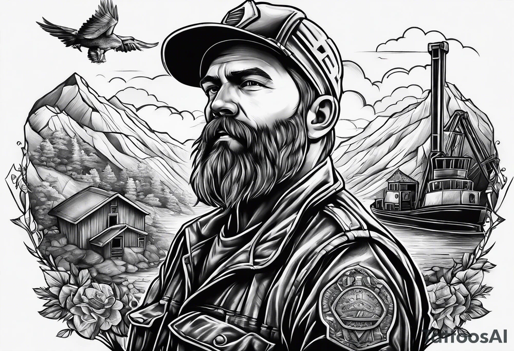 Mine, Miner tattoo idea