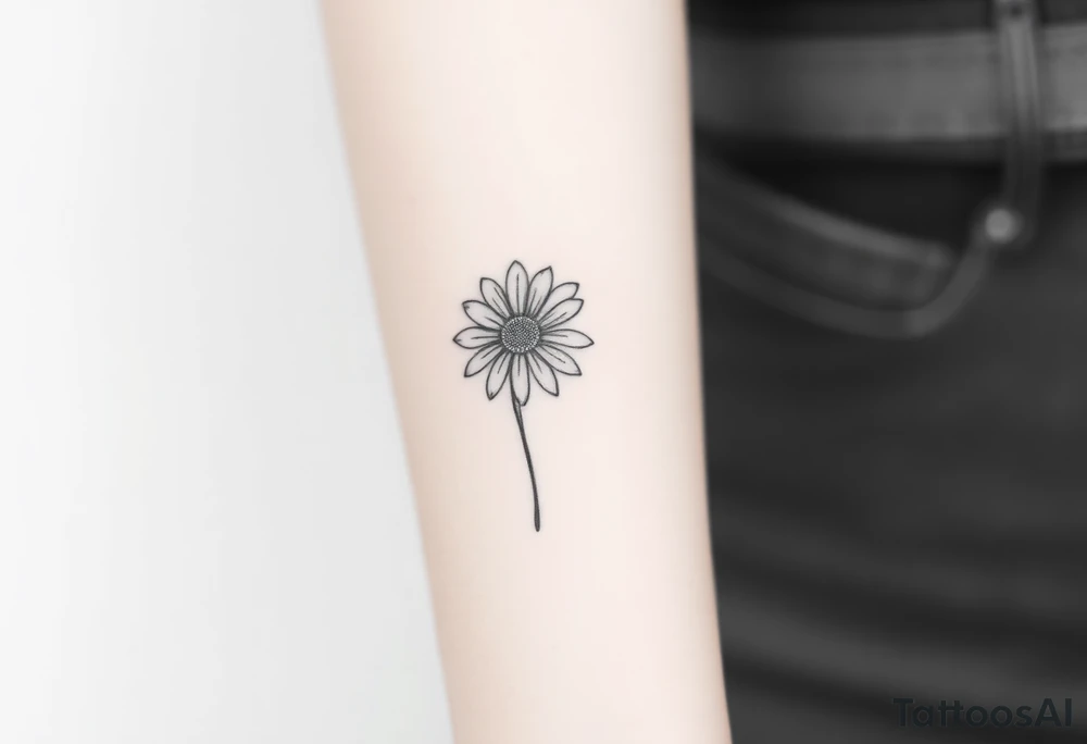 Daisy tattoo idea