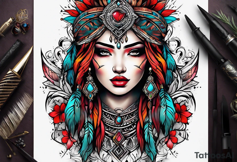 Agression tattoo tattoo idea