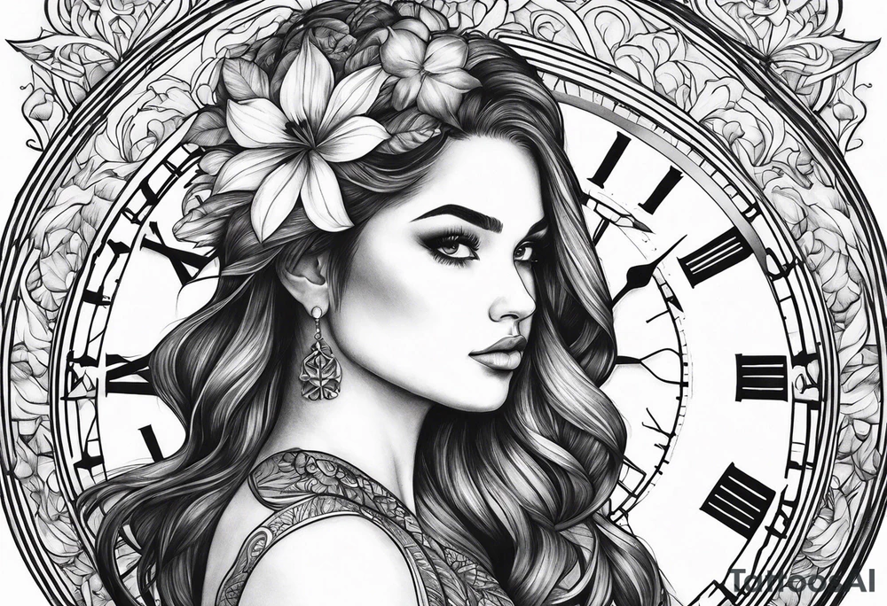 nature,beauty, animals,time tattoo idea