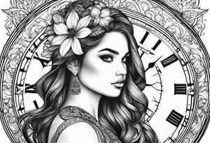 nature,beauty, animals,time tattoo idea