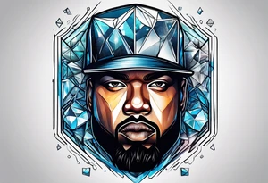 ice cube tattoo idea