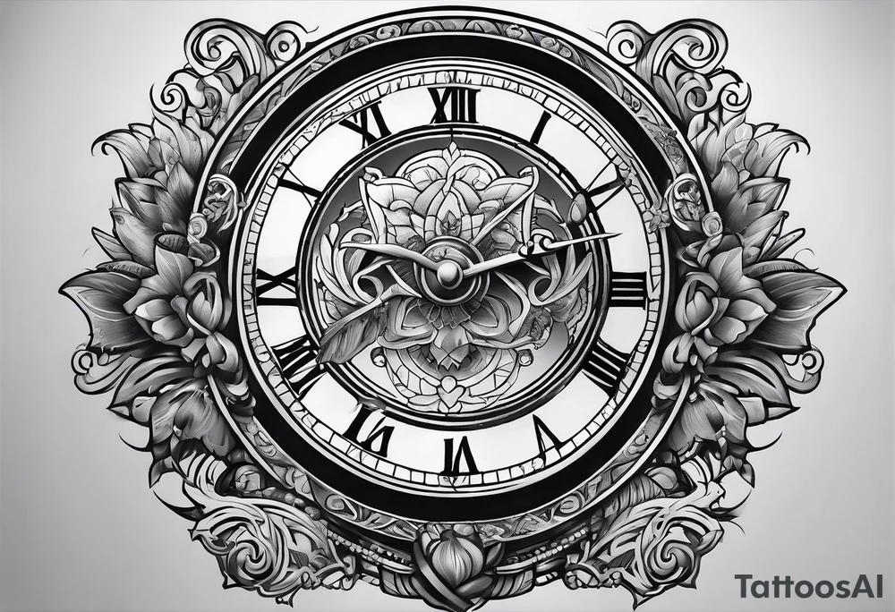 scales of fate tattoo idea