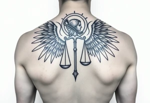 Angel Leonardo, signo zodiacal libra, circulo de música electrónica favorita tattoo idea