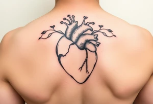 heart.  Somewhere has names pat and kathy tattoo idea