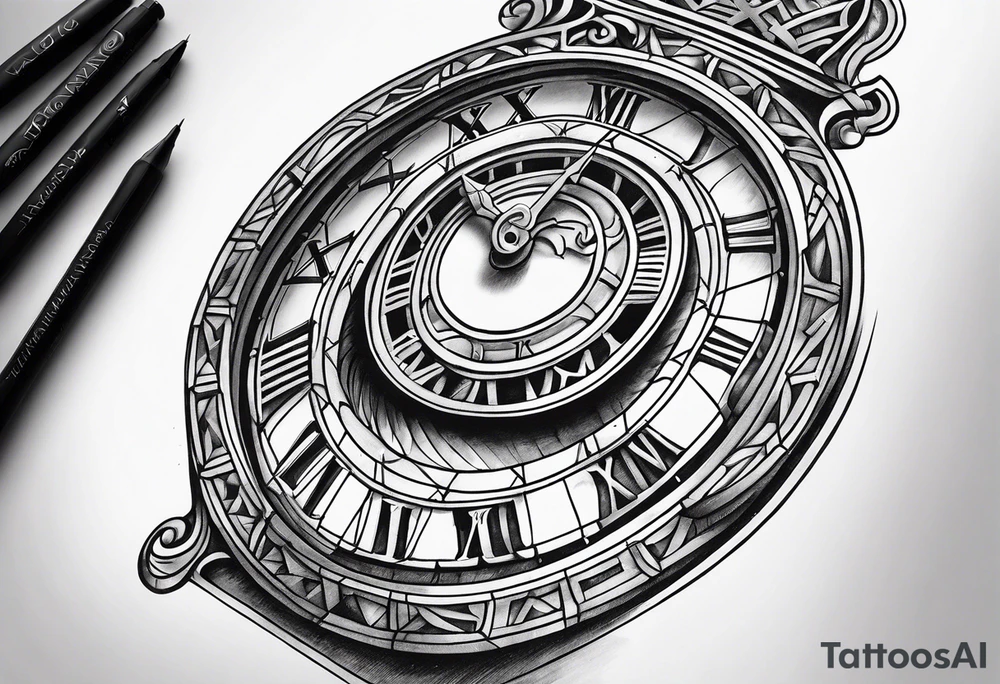 roman numerals IX-VI-LVII tattoo idea