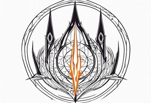 Sauron tattoo idea