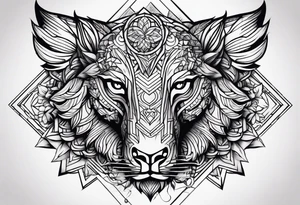 savage tattoo idea