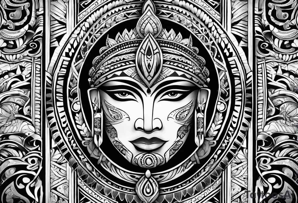 ngati tu wharetoa tattoo idea