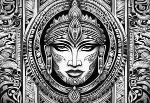 ngati tu wharetoa tattoo idea