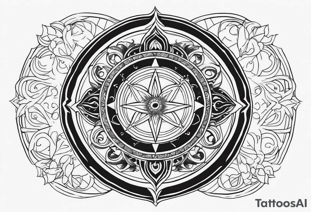 vedic astrology tattoo idea