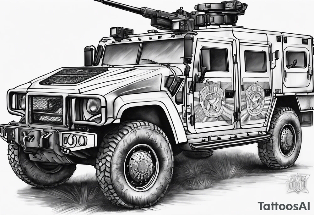Military police tattoo idea