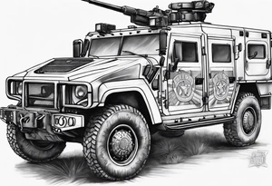 Military police tattoo idea