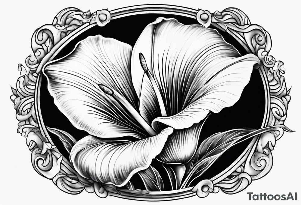 Callalilly tattoo idea