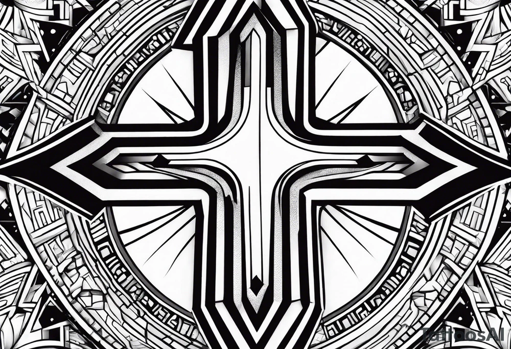 Cross tattoo idea