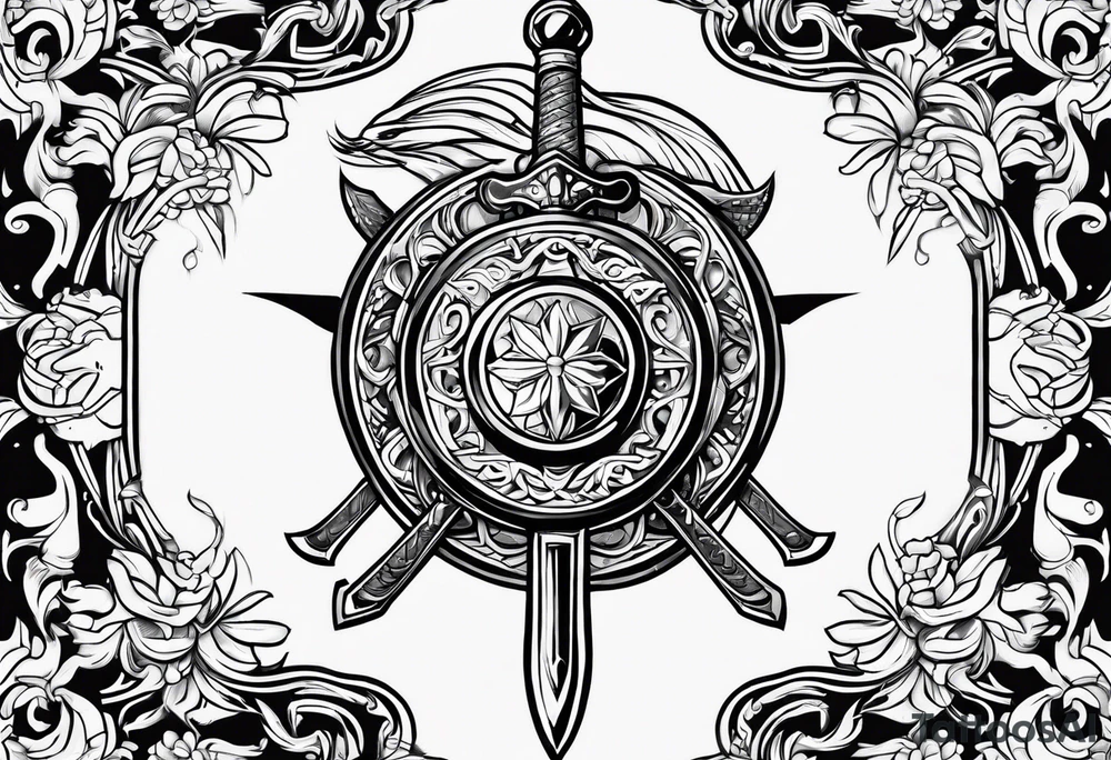 sword consistency tattoo idea