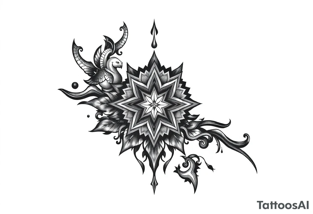 spiritual tattoo idea