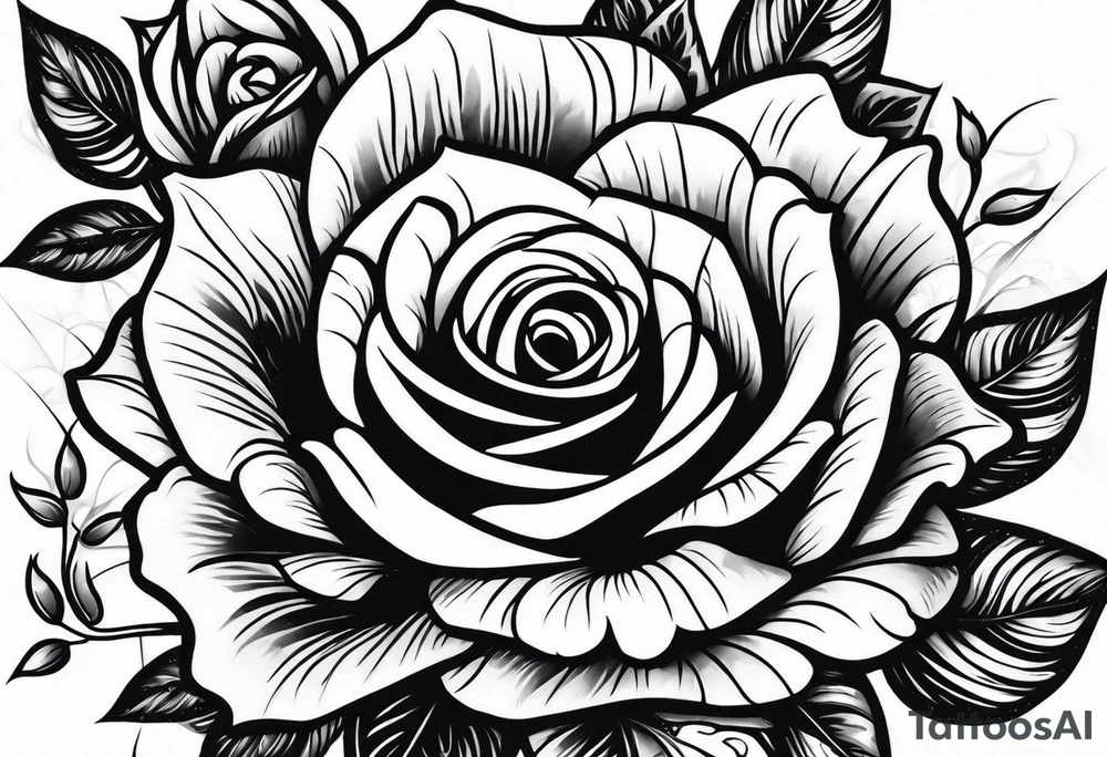 Roses birds strength forearm sleeve tattoo idea