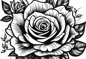 Roses birds strength forearm sleeve tattoo idea