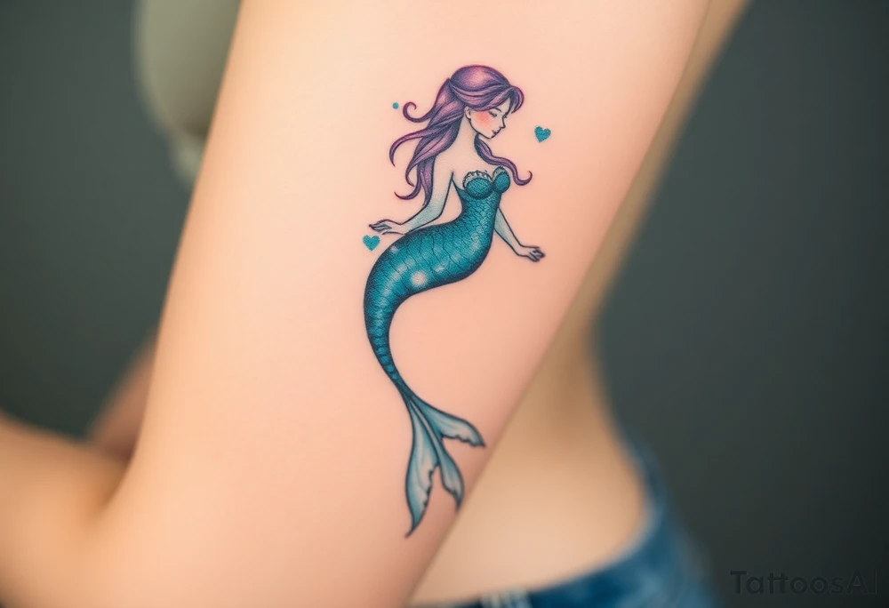 Mermaid tattoo idea