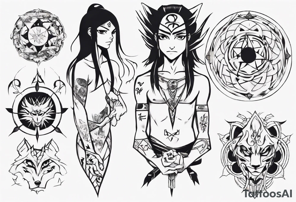 Inyasha tattoo idea