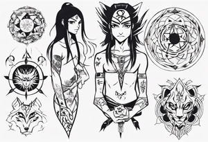 Inyasha tattoo idea
