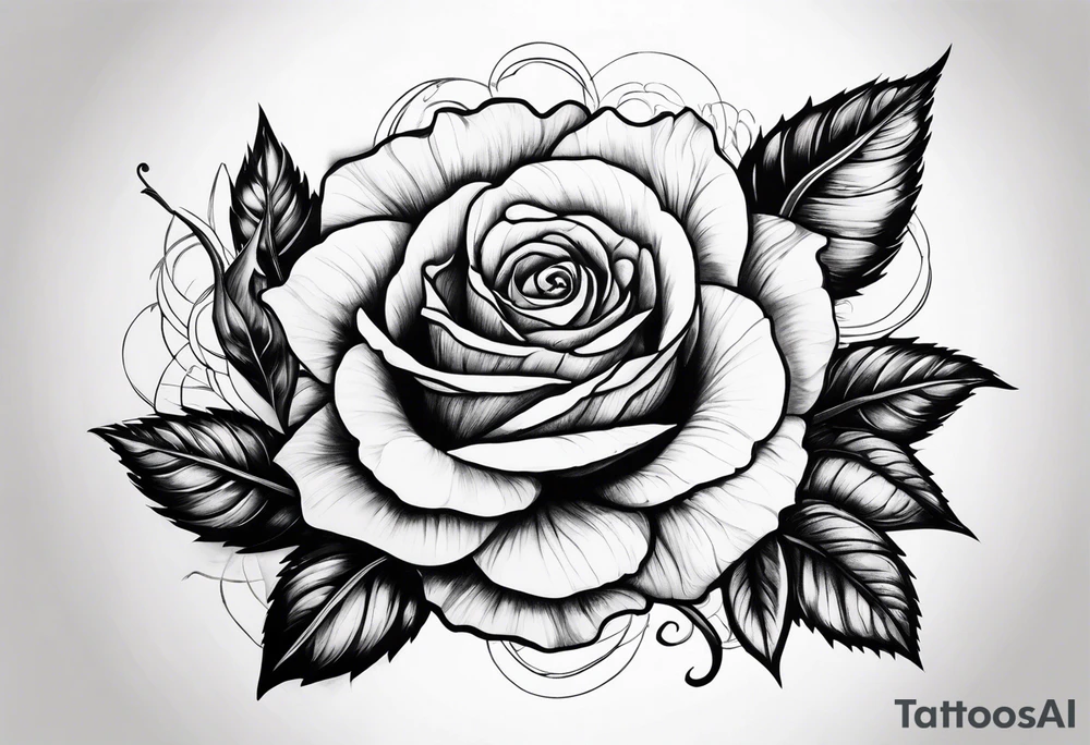 Rose tattoo design tattoo idea