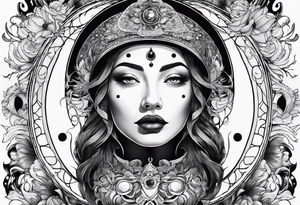 Cosmos tattoo idea