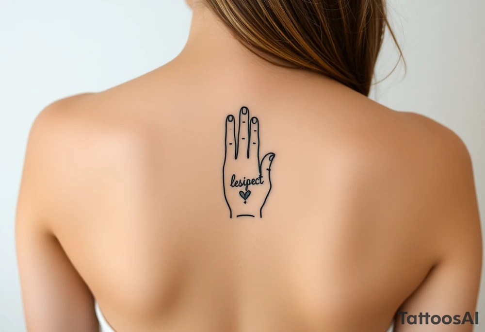 respectable hand tattoo tattoo idea