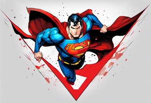 Superman tattoo idea