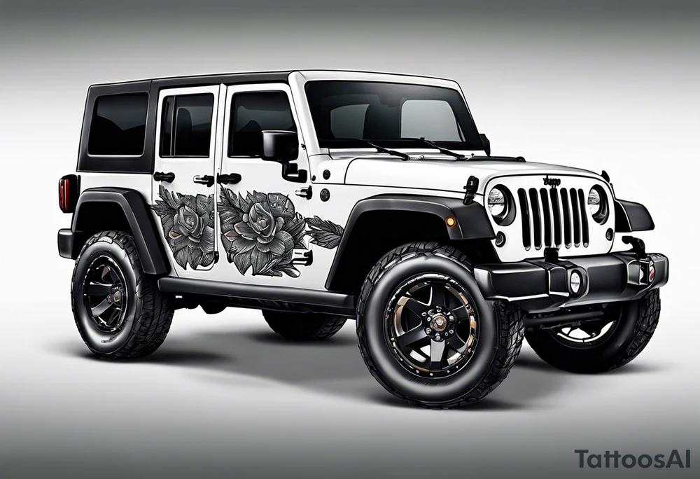 Jeep comander tattoo idea