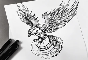 phenix tattoo idea