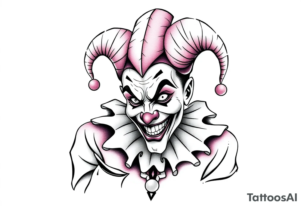 Jester tattoo idea