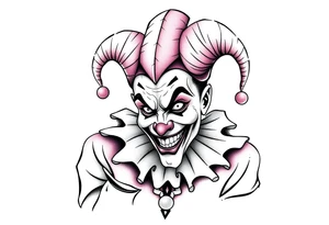 Jester tattoo idea