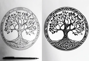 Tree of life tattoo idea