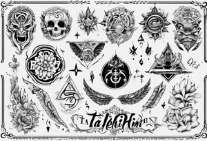 ta eph'hemin, ta ouk eph'hemin tattoo idea