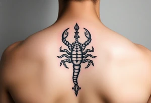 Virgo, Scorpio combine tattoo idea