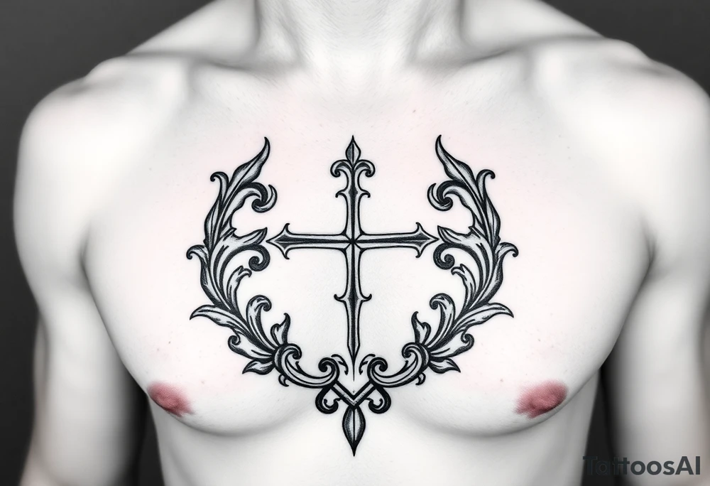 Smith, Irish crest. Mideval style.
Full chest tattoo idea tattoo idea