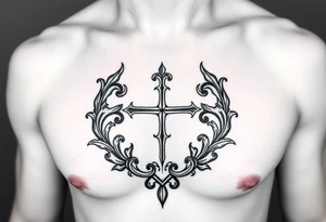 Smith, Irish crest. Mideval style.
Full chest tattoo idea tattoo idea