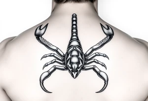 Scorpion optical illusion tattoo tattoo idea