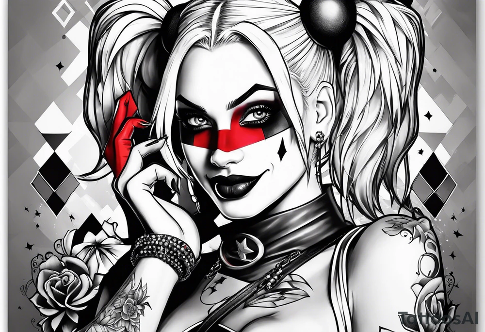 Harley Quinn tattoo idea