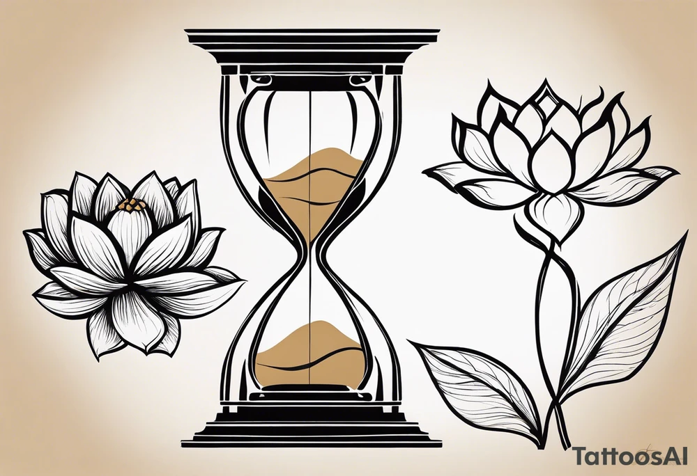 Tattoo Design Concept:

Hourglass and Lotus Flower: An hourglass symbolizes life's struggles and growth over time. Dark sand at the top represents hardship, which gradually lightens as it flows down, symbolizing learning and growth. A lotus blooms from the bottom, representing resilience and enlightenment in Asian culture.
Family Theme: On one side, two young boys hold hands, looking up at their mother, styled in a traditional Asian ink painting. The mother, slightly larger, shows both her protective nature and the struggle of raising her sons.
Betrayal and Growth: A broken chain near the hourglass symbolizes betrayal and broken trust, with a phoenix rising nearby to signify rebirth and personal growth.
Adulthood and Self-Care: A pathway with stepping stones represents life lessons. Symbols like koi fish and cranes signify perseverance and wisdom, while yin-yang symbols illustrate balance.
Cultural Elements: Cherry blossom petals, waves, and wind patterns represent life's journey. Kanji characters for “loyalty,” “family,” “strength,” and “growth” are integrated subtly. tattoo idea