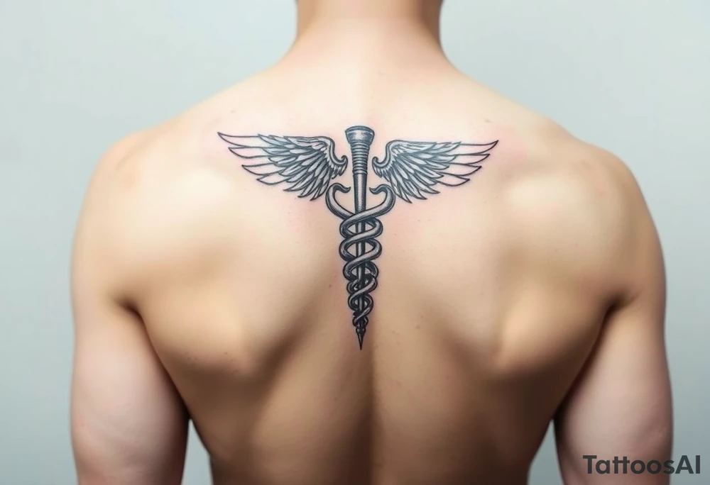 caduceus tattoo idea