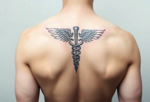 caduceus tattoo idea